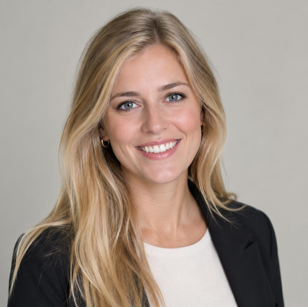 Studio portrait of a young professional woman
